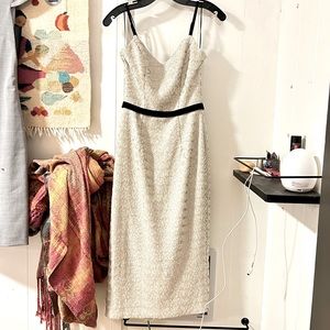 Dress the Population Emma Sheath Dress color Bone